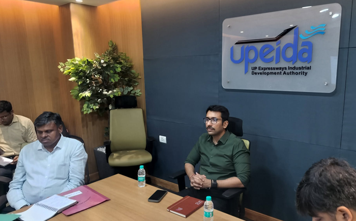 UPEIDA Additional CEO, Shashank Chaudhary chairs meeting
